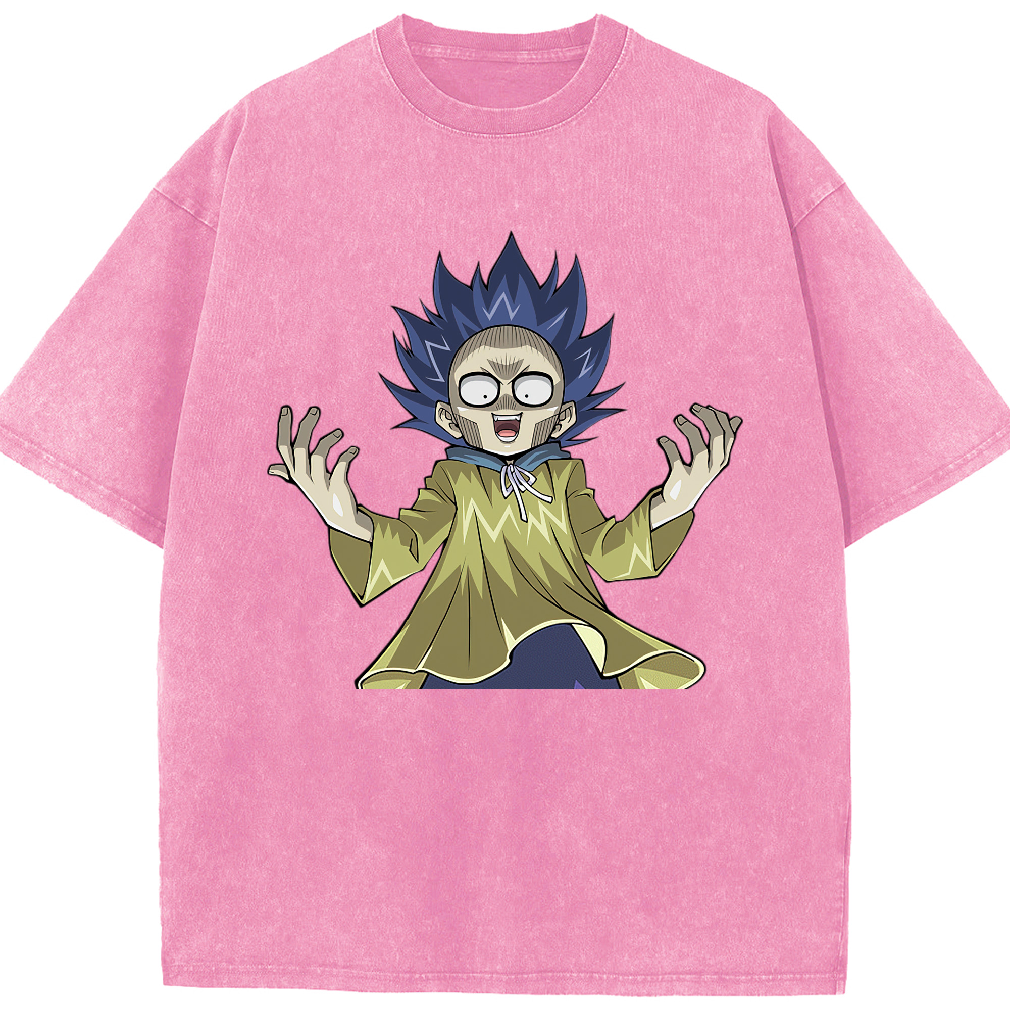 （画像用） 遊☆戯☆王 Yu-Gi-Oh! 綿100% ヴィンテージ風 半袖Tシャツ（フロントプリント）